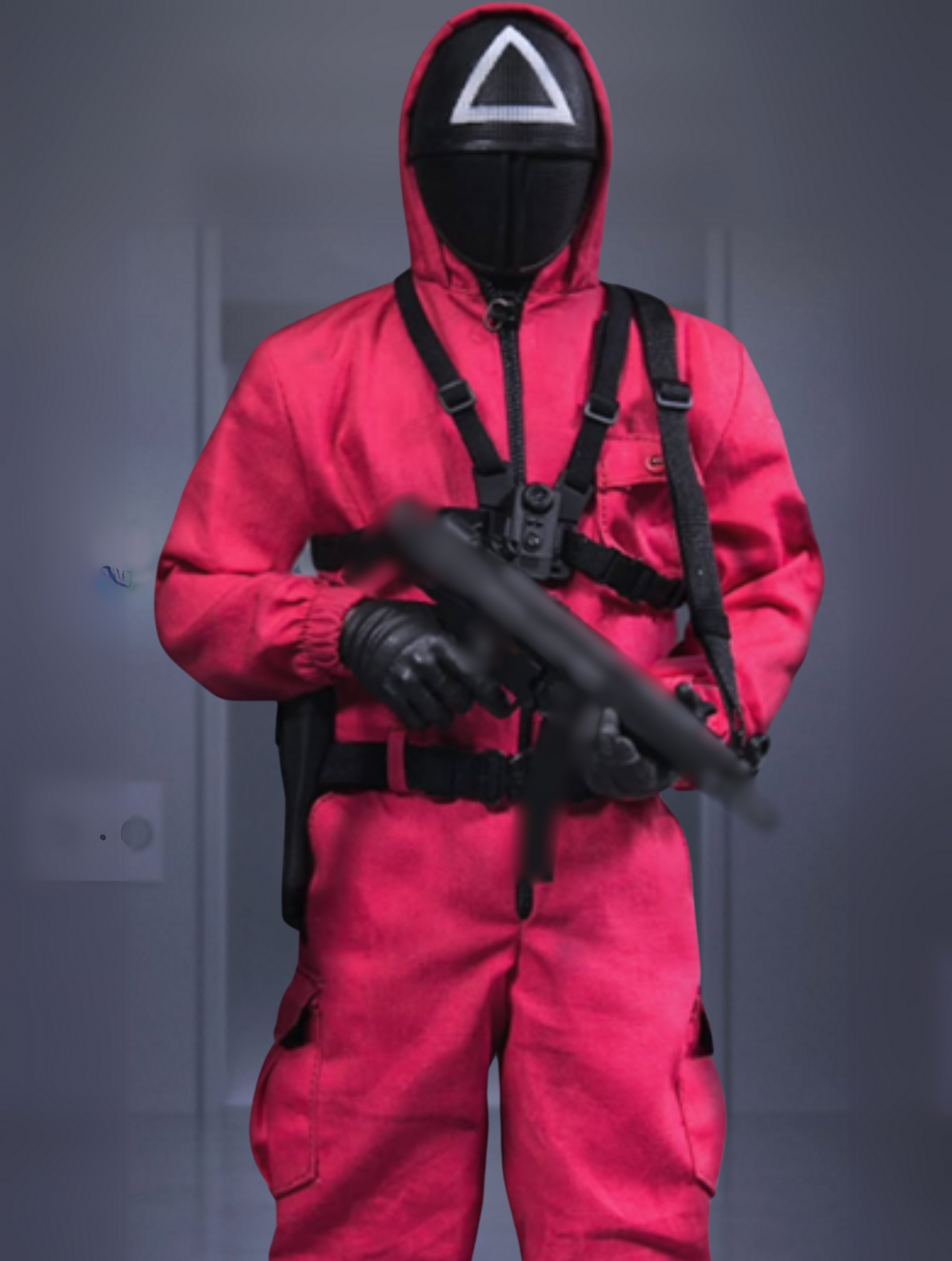 Squid Game 3 Guard Costume With Mask Squid Game Guard Cosplay Squid